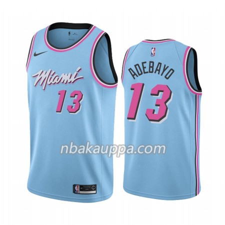 Miami Heat Bam Adebayo 13 Nike 2019-2020 City Edition Pelipaidat Swingman - Miesten